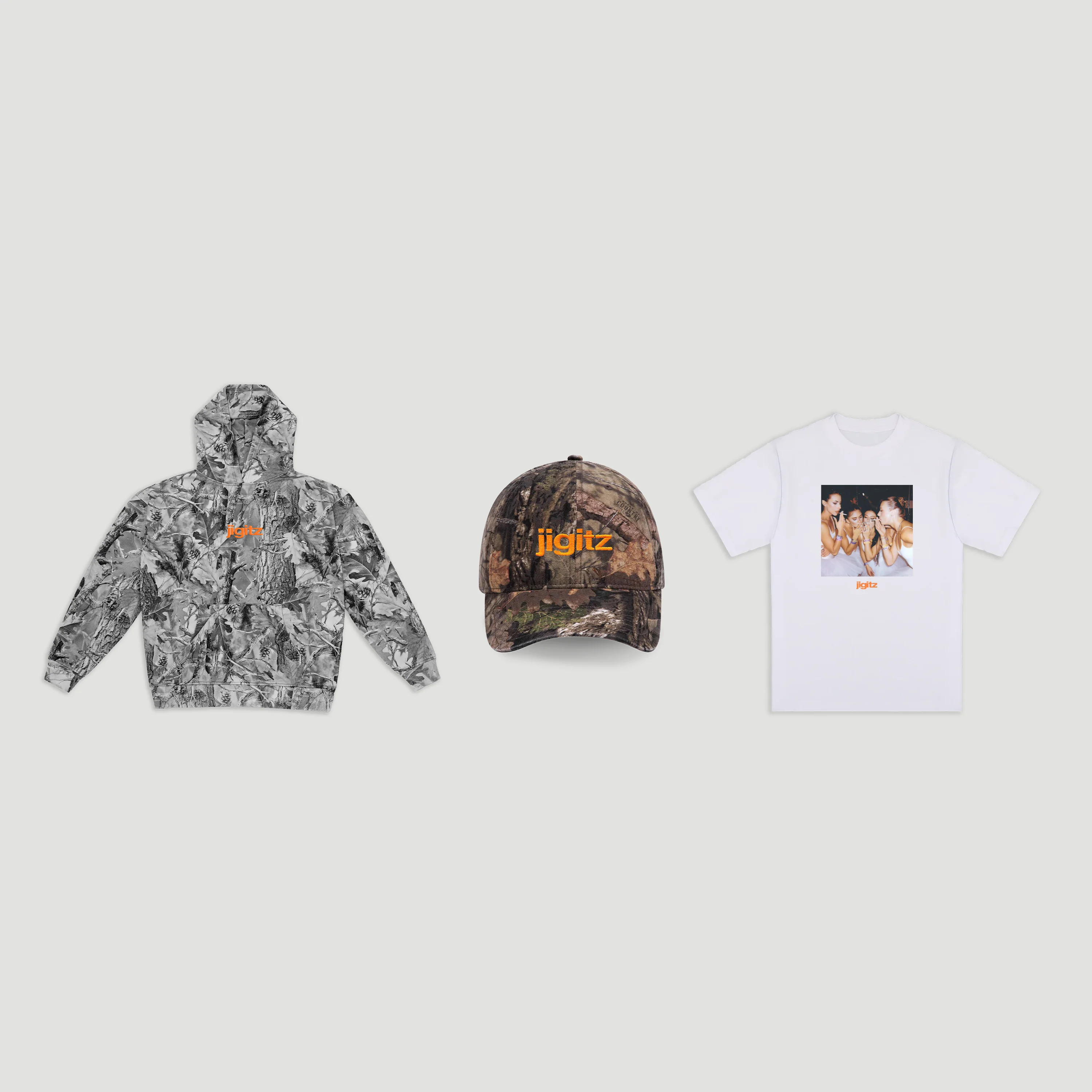 the orange camo hoodie - Image 3